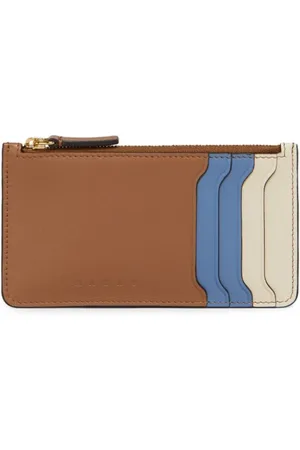 Marni Logo-debossed cardholder