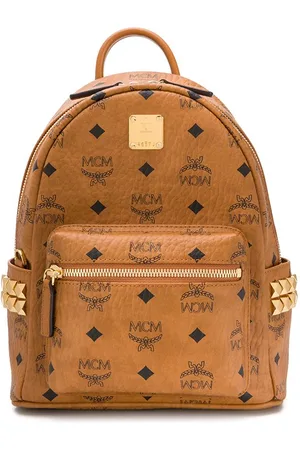 MCM Visetos-print leather backpack