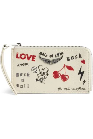 Zadig & Voltaire Illustration-print wallet