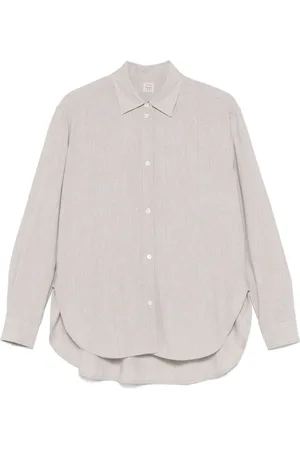 Totême M??lange-effect shirt