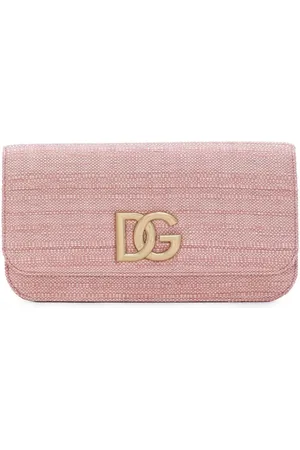Dolce & Gabbana 3.5 logo-plaque clutch bag