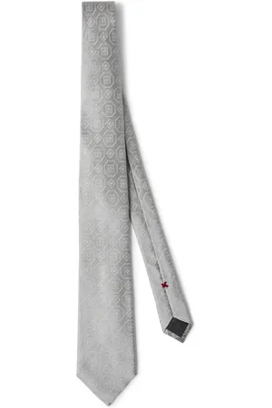 Brunello Cucinelli Geometric-pattern necktie