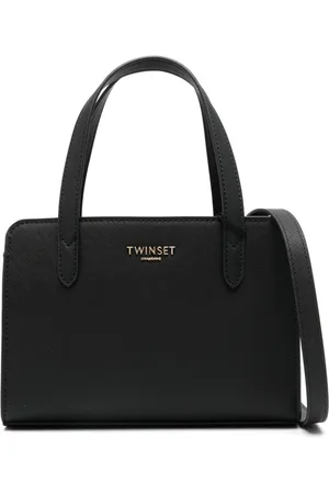 Twin-Set Small logo-lettering tote bag