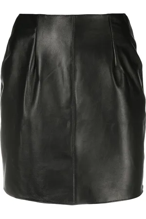 Something Wicked Mia leather mini skirt