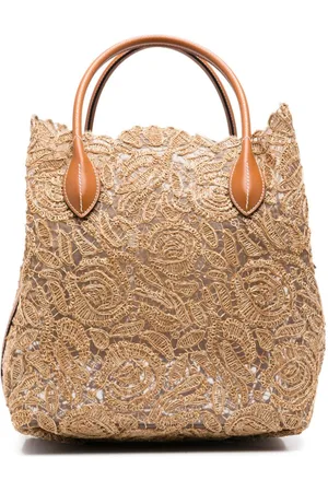 ERMANNO SCERVINO Guipure-lace tote bag