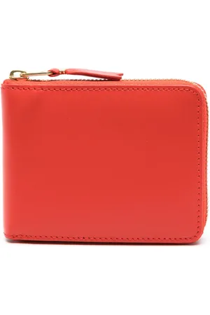 Comme des Garçons Zip-around leather wallet