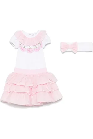 MONNALISA Ruffled skirt set