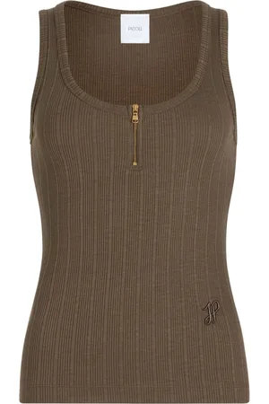 Patou Ribbed tank top