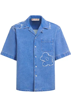 Marni Floral embroidery shirt
