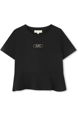 Michael Kors Rhinestone-logo T-shirt