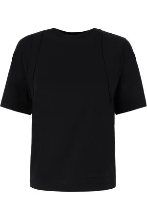 Alexander McQueen Embroidered-logo t-shirt