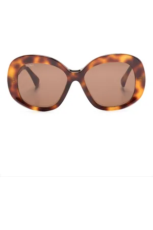 Max Mara Edna oversize-frame sunglasses