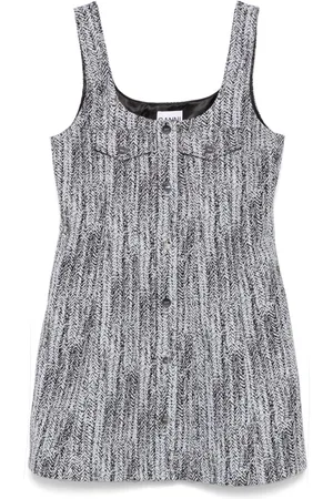 Ganni Tweed mini dress