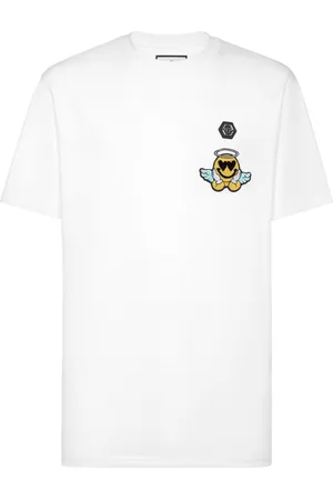Philipp Plein Smile-patch T-shirt