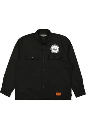 NEIGHBORHOOD Logo-patch shirt