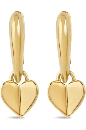 Dinny Hall Folded Heart drop earrings