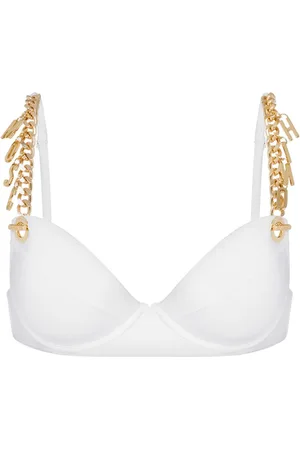 Moschino Chain-link bikini top