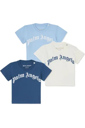 Palm Angels Curved logo-print t-shirt