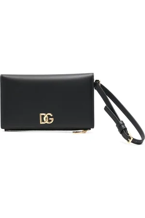 Dolce & Gabbana Logo-lettering clutch bag
