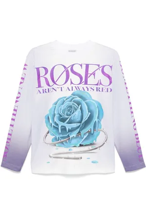 Burberry Rose-print T-shirt
