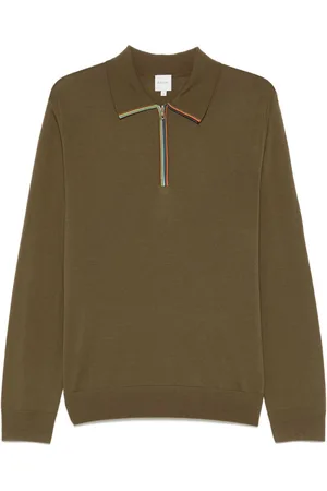 Paul Smith Artist-stripe detailed polo shirt