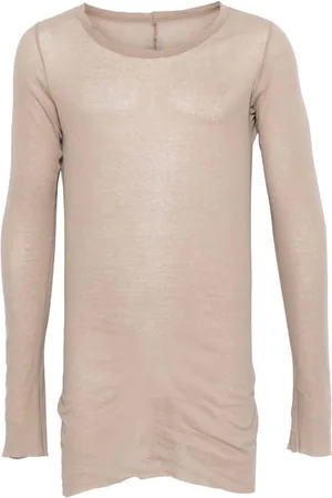 Rick Owens Fine-ribbed long-sleeve T-shirt