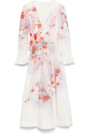 ZIMMERMANN Crush midi dress