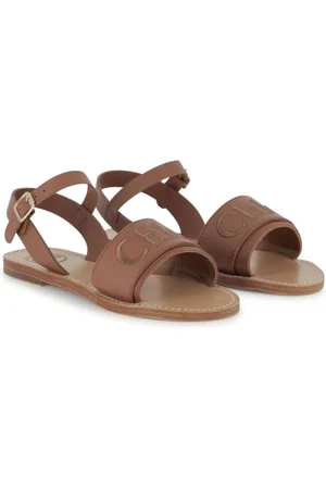 Chloé Logo-embroidered sandals