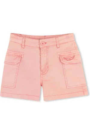 Zadig & Voltaire Logo-embroidered shorts