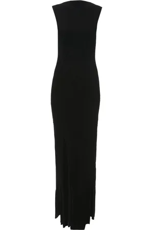 Victoria Beckham Pleat-detailing sleeveless maxi dress