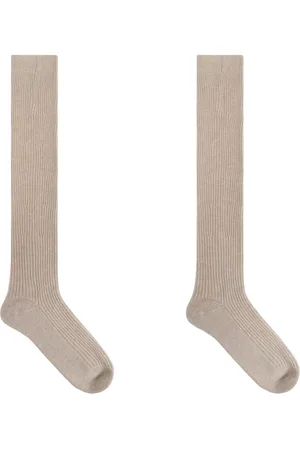 Lisa Yang Cashmere knee-high socks