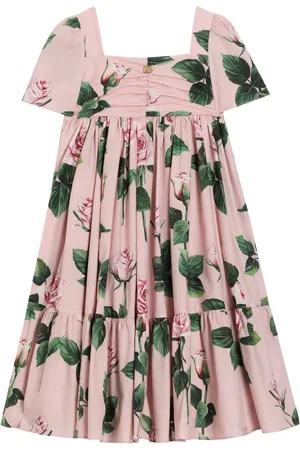 Dolce & Gabbana Rose-print dress