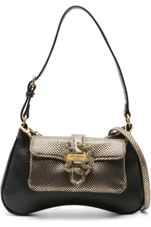 Roberto Cavalli Logo-lettering shoulder bag