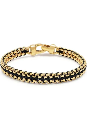Nialaya Woven 8mm Box Chain bracelet