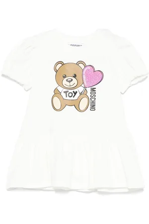 Moschino Teddy bear-print dress