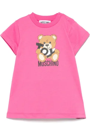 Moschino Teddy bear-print dress