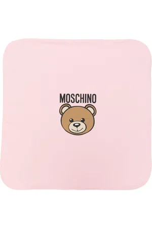Moschino Teddy bear-print blanket