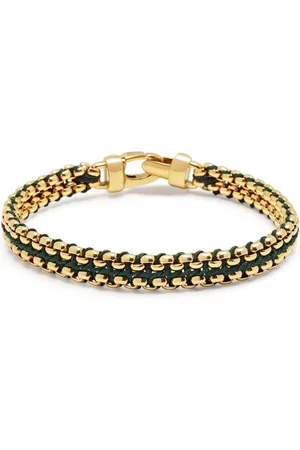Nialaya Woven 8mm Box Chain bracelet