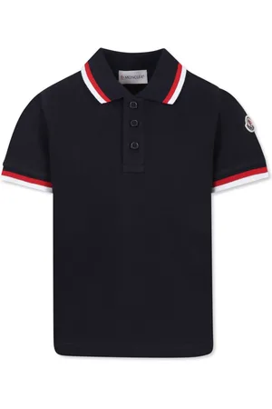 Moncler Stripe-detailed polo shirt