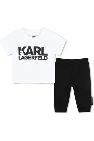 Karl Lagerfeld Logo t-shirt and leggings set