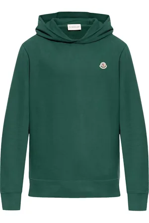 Moncler Logo-patch cotton hoodie