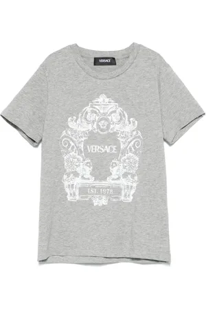 VERSACE Logo-print T-shirt
