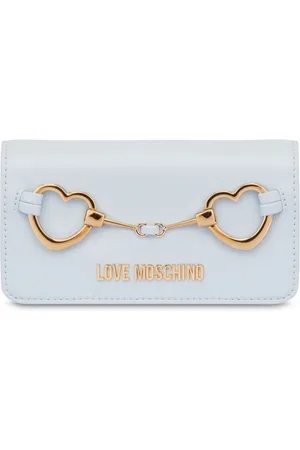 Moschino Heart-plaque cross body bag