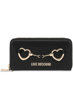 Moschino Logo-plaque wallet