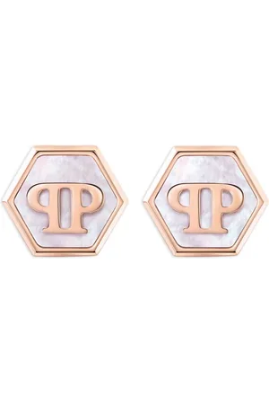 Philipp Plein Mini logo earrings