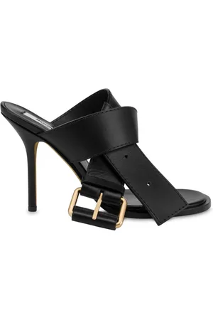 Moschino Decorative-buckle mules