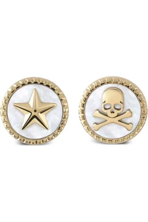 Philipp Plein Mini logo earrings