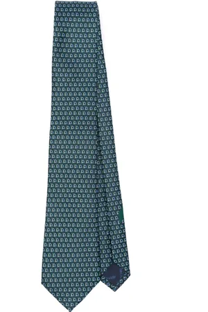 Salvatore Ferragamo Gancini-jacquard tie