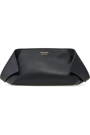 Salvatore Ferragamo Leather makeup bag