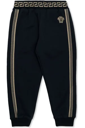 VERSACE Medusa Head-embroidered track pants